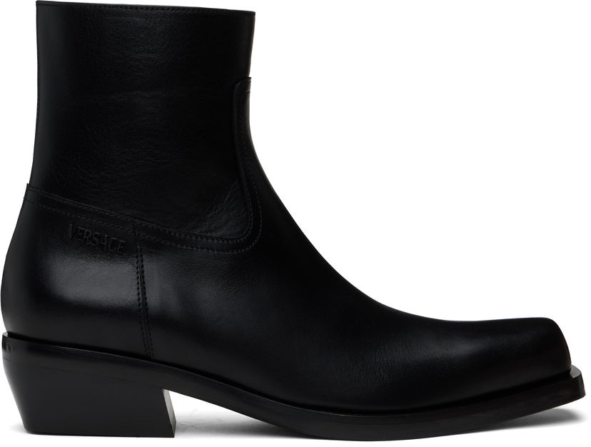 Sneakers og sko Versace Versace Luciano Boots Sort | 1016157_1A11084
