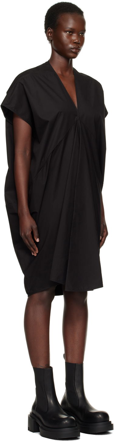 Kjole Rick Owens Rick Owens Hollywood Tommykite V Minidress Sort | RP01E7556 P, 1