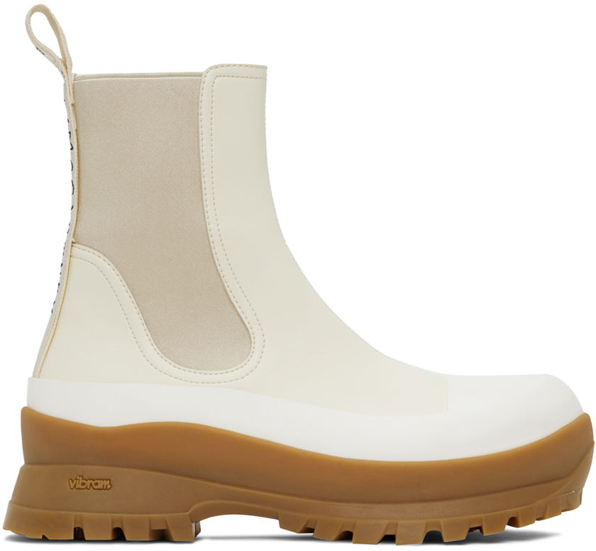 Sneakers og sko Stella McCartney Trace Chelsea Boots Hvid | 800397N0244, 0