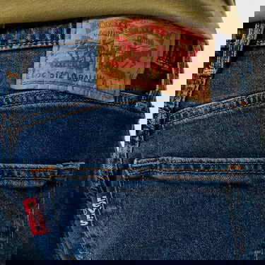 Jeans Levi's 512 Slim Fit Taper Blå | 59437-0087, 3