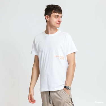 T-shirt CALVIN KLEIN Monogram Clear Hvid | J30J317507 YAF, 0