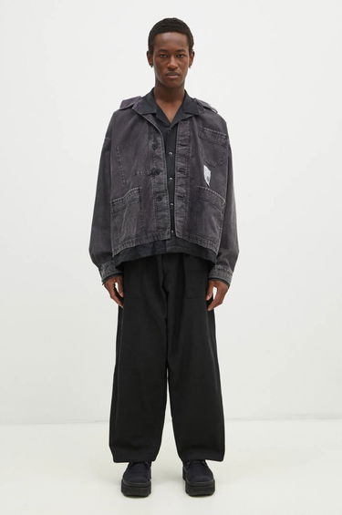 Jakke Maison MIHARA YASUHIRO Maison MIHARA YASUHIRO Double Layered Longsleeve Shirt Sort | J13SH184, 4