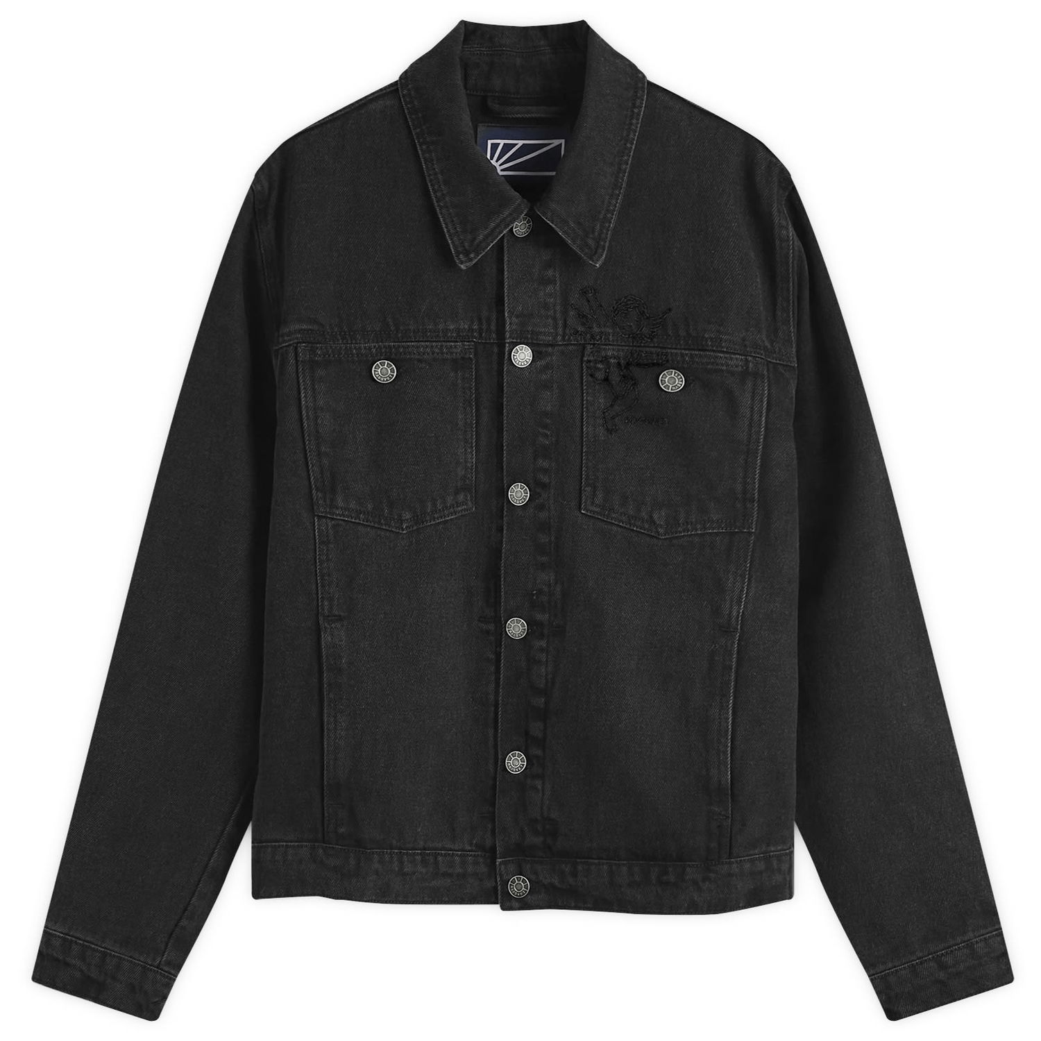 Jakke PACCBET Lined Denim Sort | PACC15J001-BLK, 0