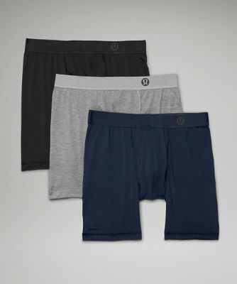 Boksere lululemon Always In Motion Boxer Briefs, 3 Pack, 7" Inseam Mørkeblå | prod10980022, 4