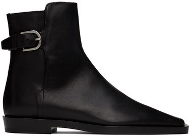 Sneakers og sko TOTEME 'The Belted' Ankle Boots Sort | 241-WAS1006-LE0035, 0