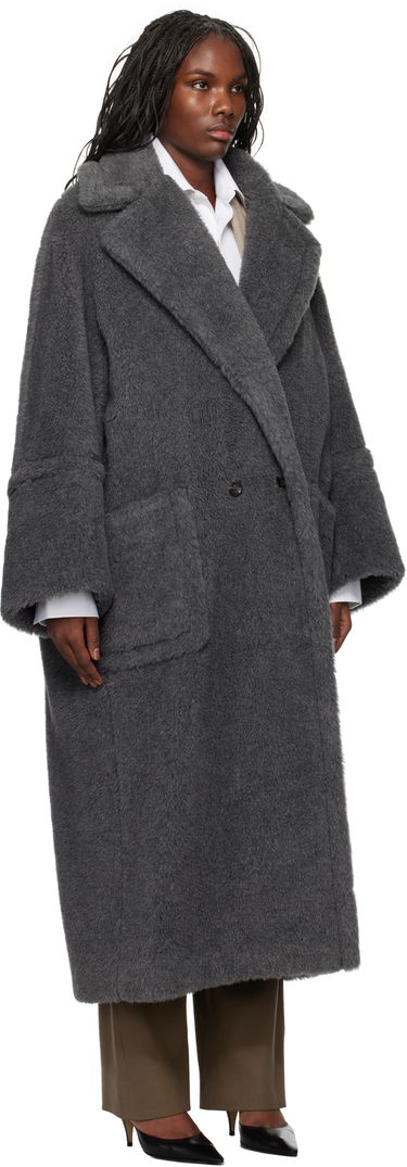 Frakker Max Mara Max Mara Kadiak Teddy Coat Grå | 2421016313600 MM10502, 3
