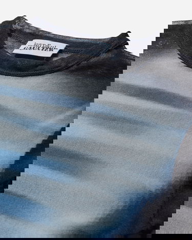 T-shirt Jean Paul Gaultier Longsleeve Top with Sleeves Print Sort | 25-33-F-TO257-T576 595601, 3