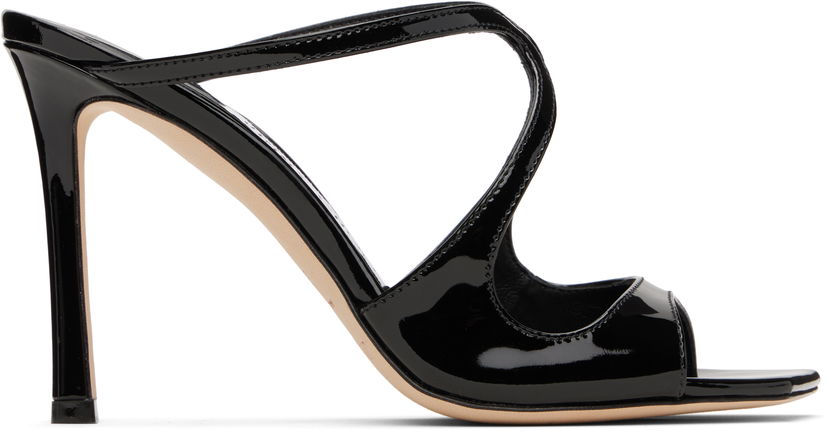 Håndtaske Jimmy Choo Jimmy Choo Anise 95 Heeled Sandals Sort | ANISE 95