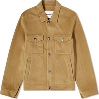 Jakke Nanushka Rhys Wool Overshirt Beige | NM23PFOW00865, 1