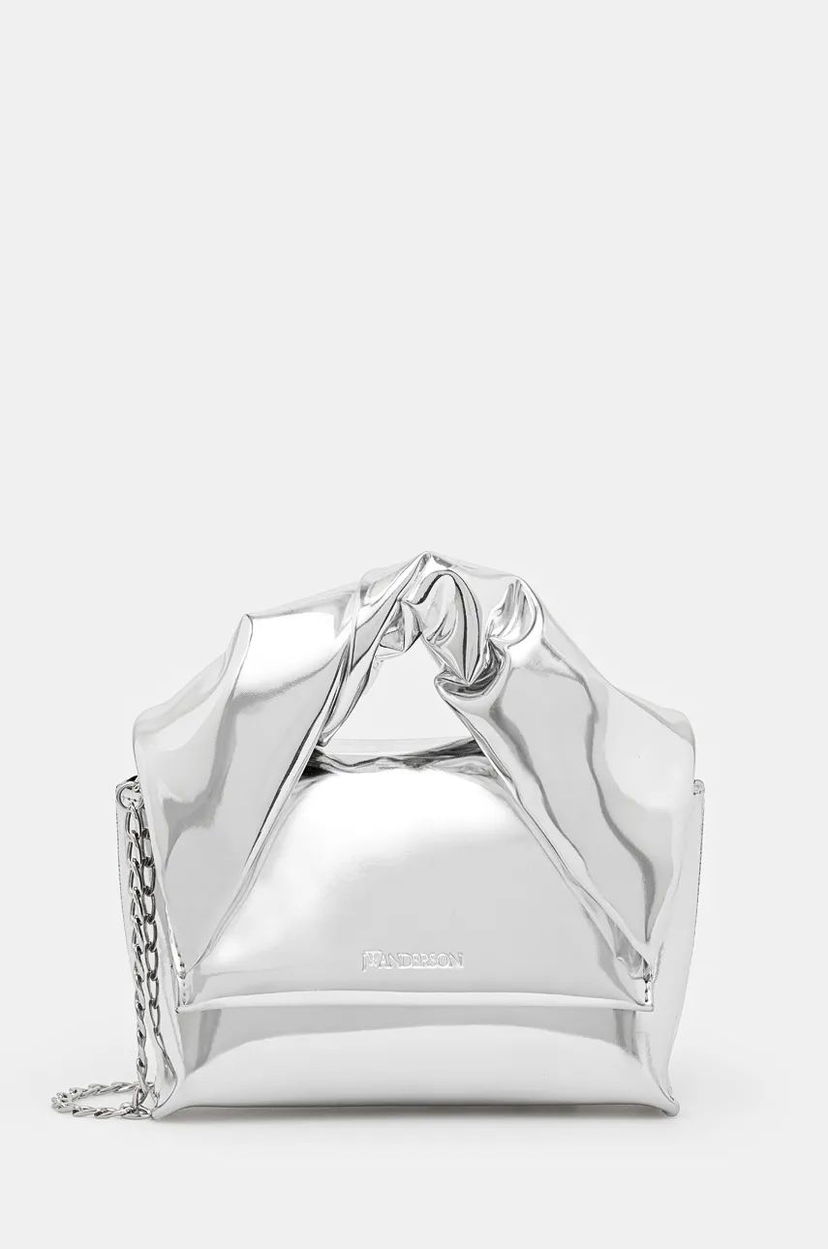 Håndtaske JW Anderson Small Twister Bag Metalisk | HB0597.FA0284.910