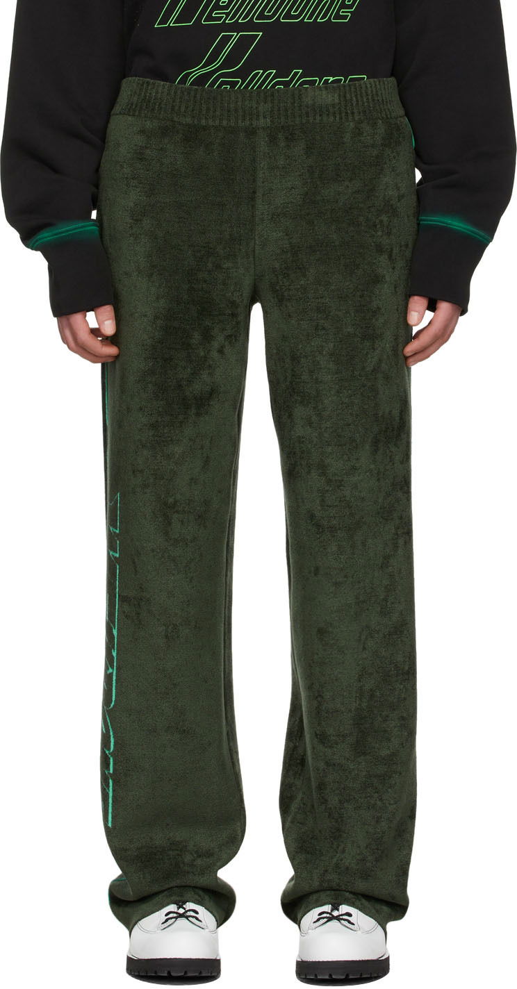 Joggingbukser We11done Viscose Lounge Pants Grøn | WD-KP1-22-626-U-KK