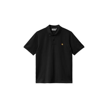 Polo skjorte Carhartt WIP S/S Chase Pique Polo Shirt Sort | I023807_00F_XX, 6