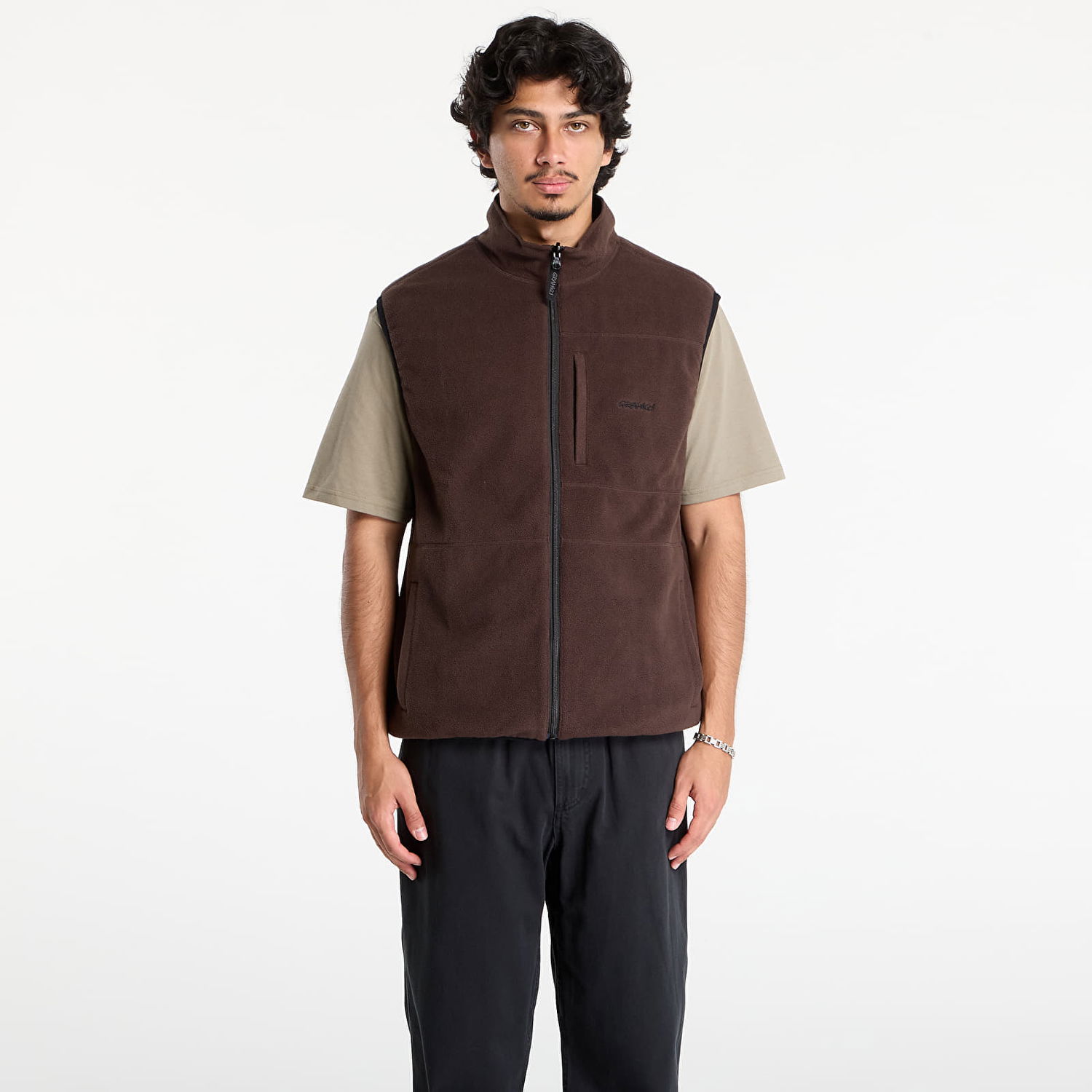 Vest GRAMICCI Gramicci Thermal Fleece Reversible Vest Sort | G5FU-J005 TOBACCO, 1