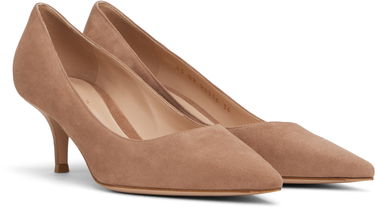 Sneakers og sko Gianvito Rossi Gianvito 55 Suede Pumps Beige | G20336-55RIC-CAM, 3