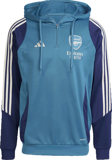 Sweatshirt adidas Originals Arsenal FC TR Training Hoodie Blå | jj1794, 0