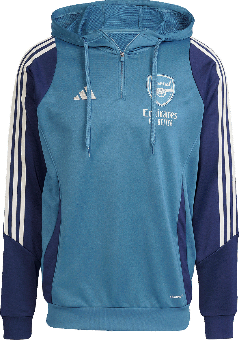 Sweatshirt adidas Originals Arsenal FC TR Training Hoodie Blå | jj1794