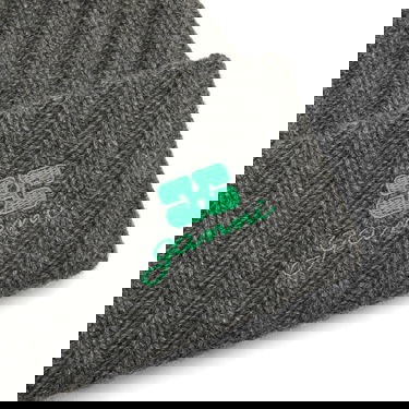 Beanie GANNI Core Future Wool Knit Beanie Grå | A6928-220, 2