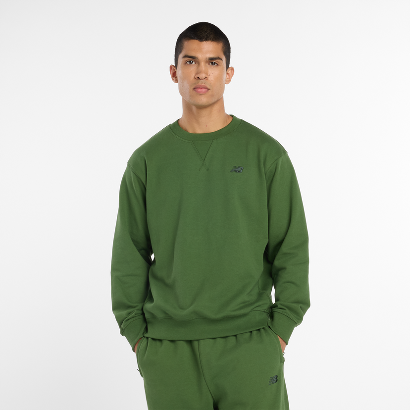 Sweatshirt New Balance Crewneck Sweatshirt Grøn | NBMT41506DAE