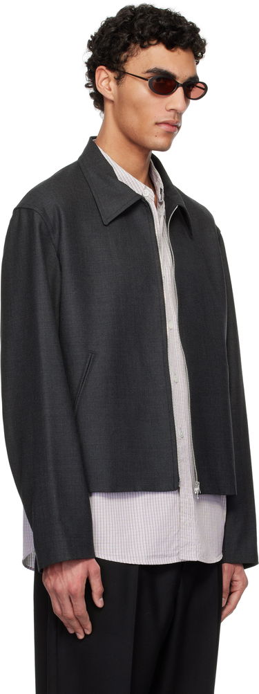 Bomberjakke OUR LEGACY Our Legacy Mini Cropped Jacket Grå | M2250MP, 1