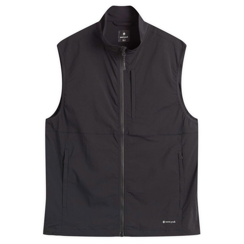 Vest Snow Peak Snow Peak Utility Vest Sort | NSD-JK-25AU003-BLK