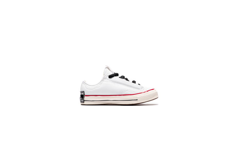 Sneakers og sko Converse CHUCK 70 Sketch Puffed OX Hvid | A11456C