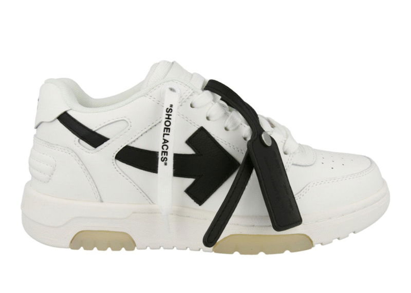 Sneakers og sko Off-White Out Of Office OOO Low Tops White Black W Hvid | OWIA259SLEA0060110, 0