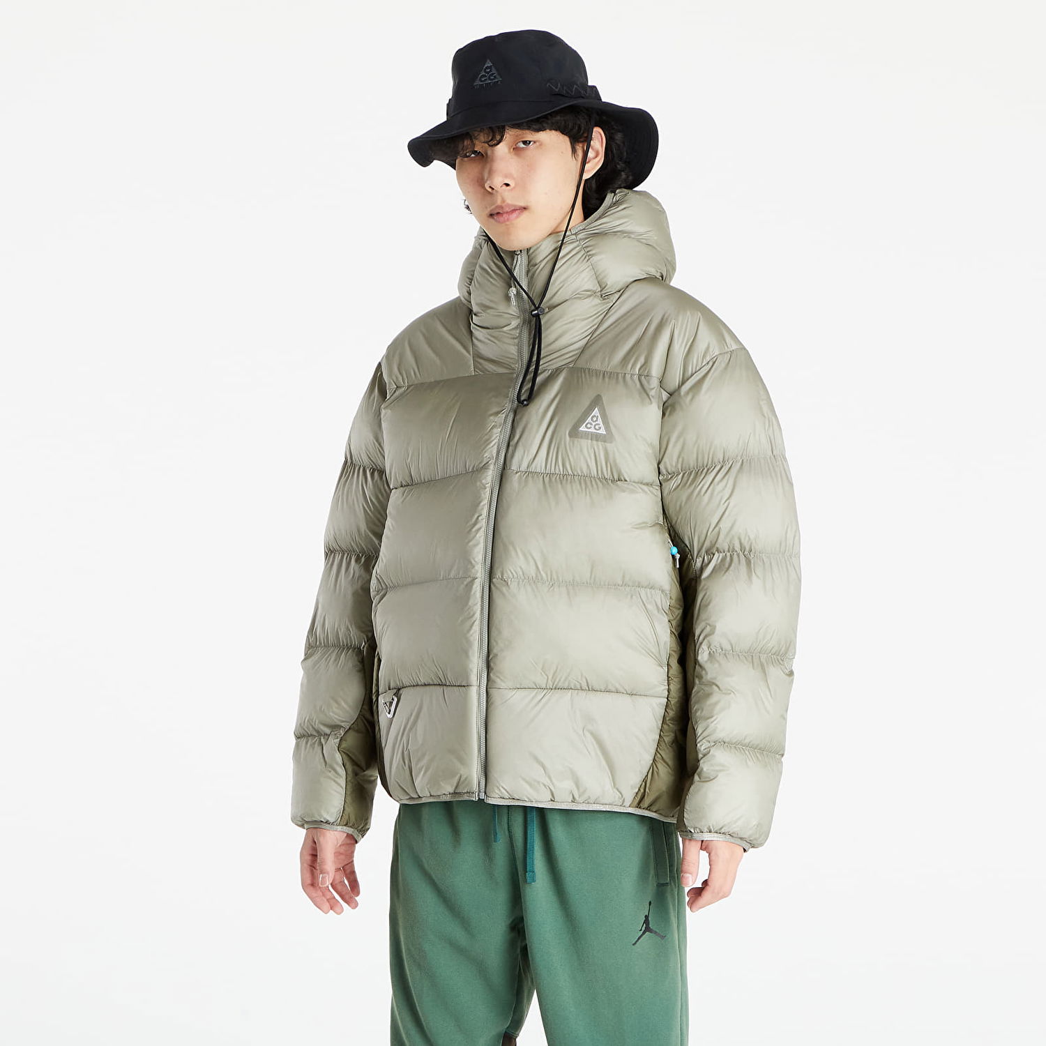 Puffer jakke Nike ACG Lunar Lake Puffer Jacket Grøn | DH3070-320, 0