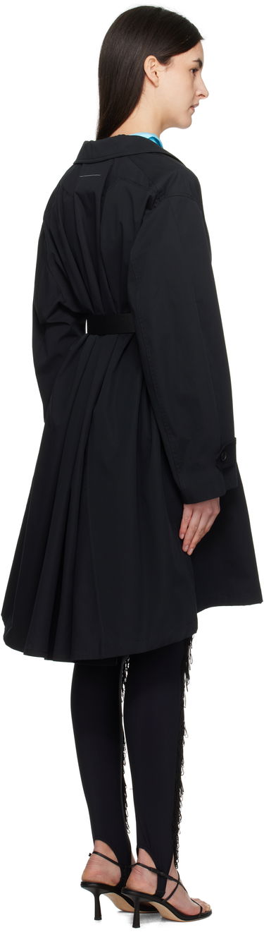 Trenchcoat Maison Margiela MM6 Maison Margiela Spliced Trench Coat Sort | S52AH0078 S78537, 2