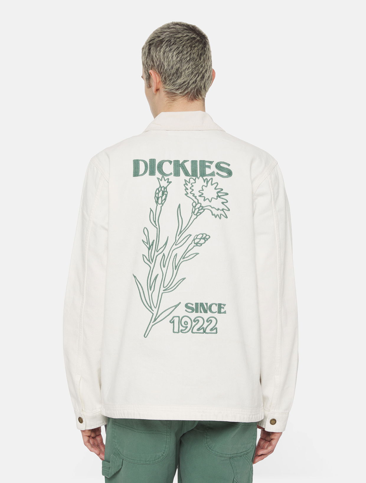 T-shirt Dickies Herndon Jacket Hvid | 0A4YQM, 0