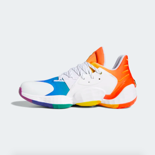 Sneakers og sko adidas Performance Harden Vol. 4 "Pride" Hvid | FX4797, 0