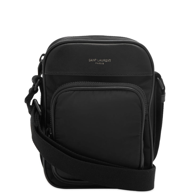 Rygsække og tasker Saint Laurent City Phone Pouch Sort | 779661AADBA-1000