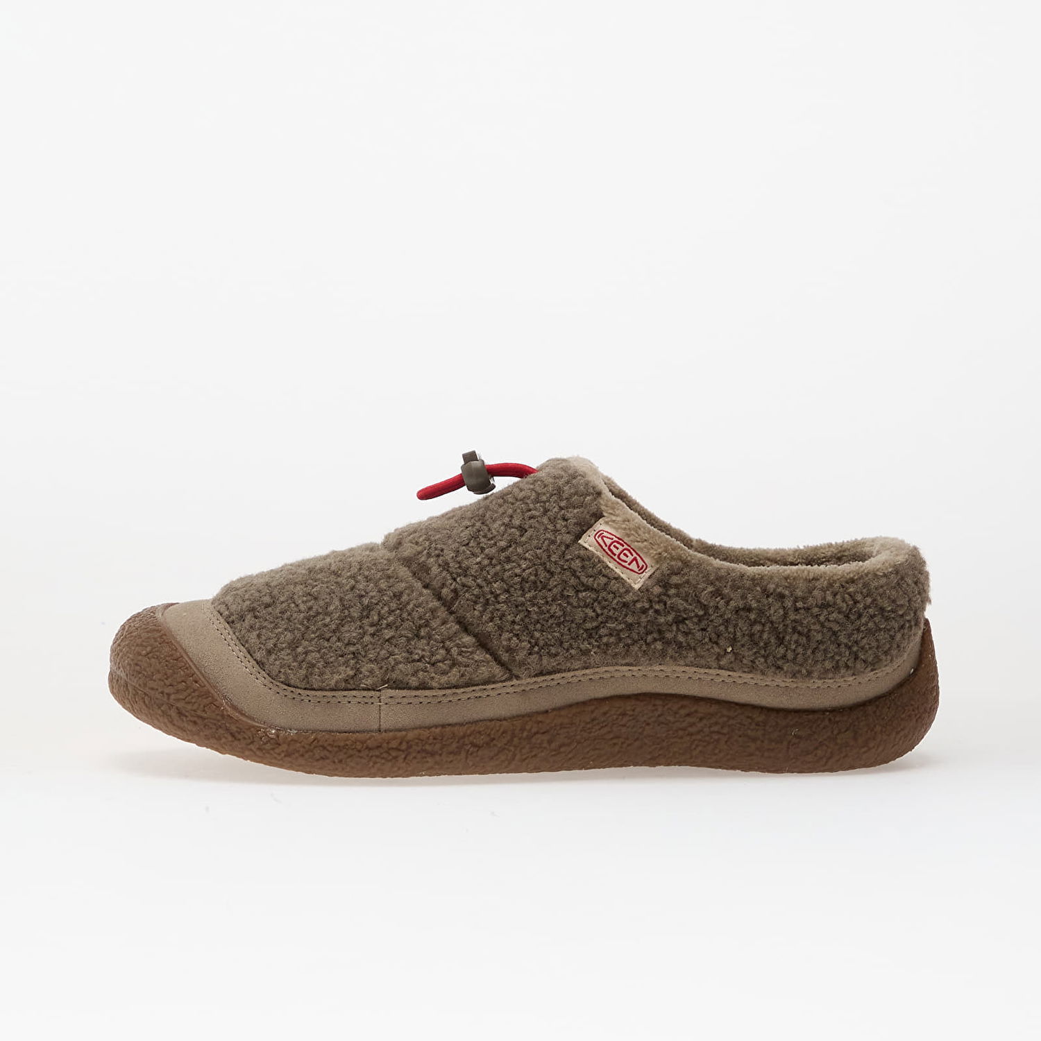 Sneakers og sko Keen Howser III Slide Sherpa Fleece Slippers Brun | 10058511KEN01, 0