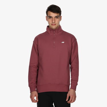 Sweatshirt New Balance Hoodie Bourgogne | MT31501WAD, 1