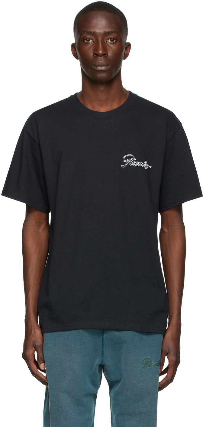 T-shirt Awake NY Awake NY Logo T-Shirt Sort | AWK-SS21-TS004
