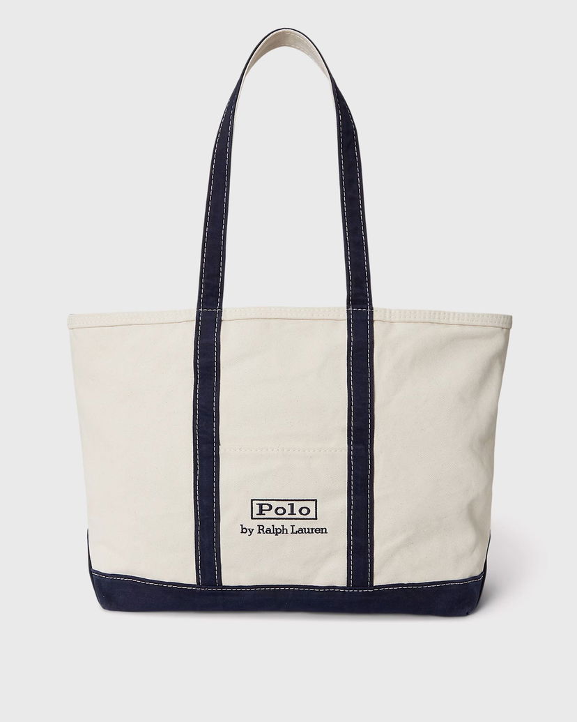 Mulepose Polo by Ralph Lauren Polo Ralph Lauren Canvas Tote Bag Mørkeblå | 405974612001