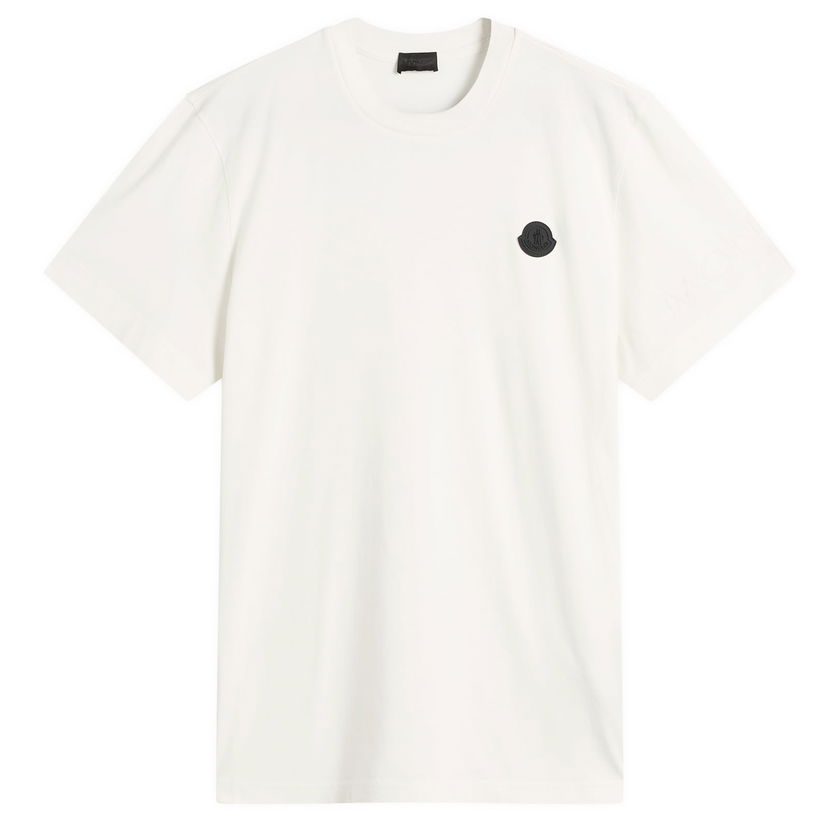 T-shirt Moncler Men's Cotton T-Shirt, Size Large Hvid | 8C000-39-89AYW-031