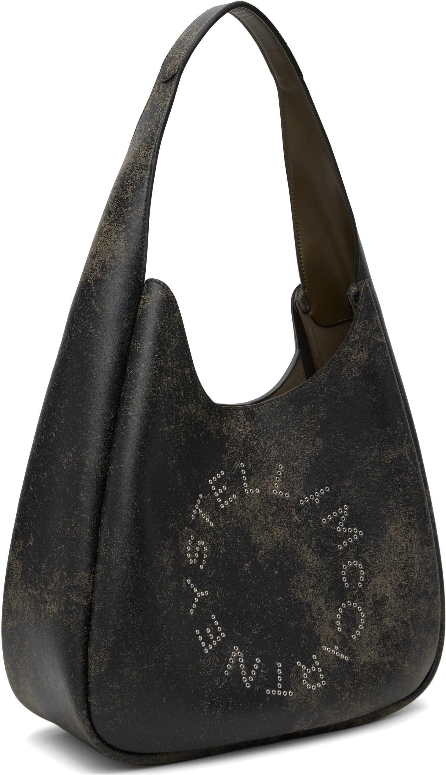 Mulepose Stella McCartney Stella McCartney Logo Slouchy Aged Large Tote Sort | 7B0102WP0591, 1