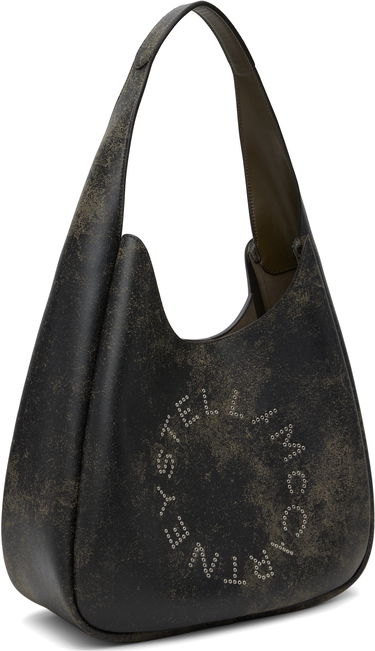 Mulepose Stella McCartney Stella McCartney Logo Slouchy Aged Large Tote Sort | 7B0102WP0591, 1