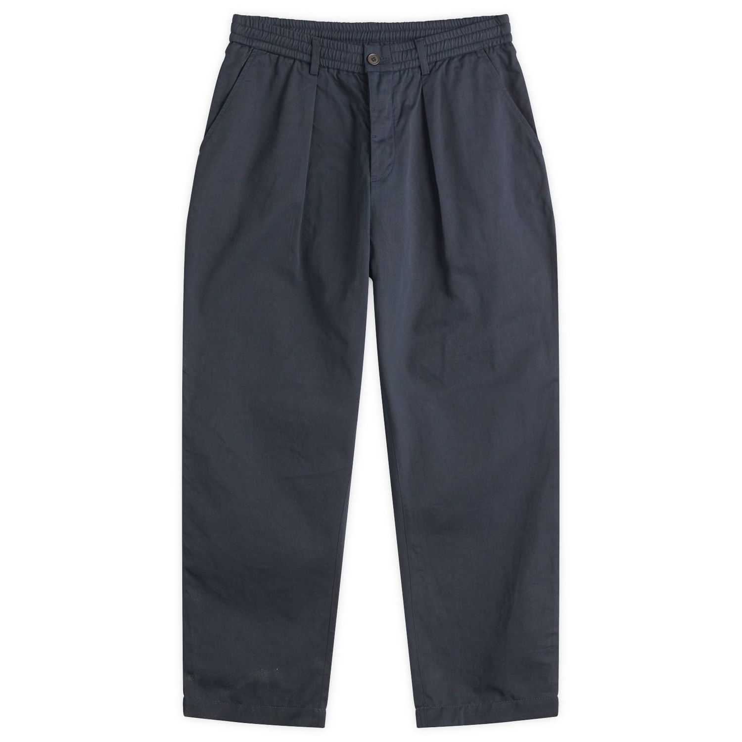 Bukser Universal Works Pleated Track Pant Mørkeblå | 00134-NVY, 0