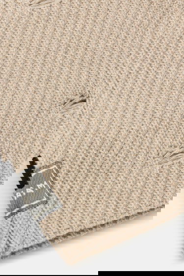 Hat Maison Margiela MM6 Maison Margiela Wool Balaclava Beige | S52TB0008.M13138.806M, 1