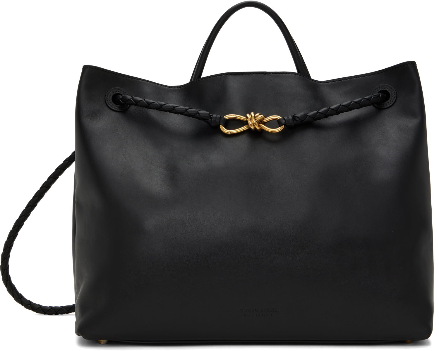 Mulepose Bottega Veneta Large Andiamo Leather Tote Sort | 806010 V4O92, 0