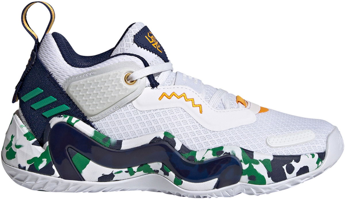 Sneakers og sko adidas Performance Donovan Mitchell D.O.N. Issue #3 Hvid | g58268, 0