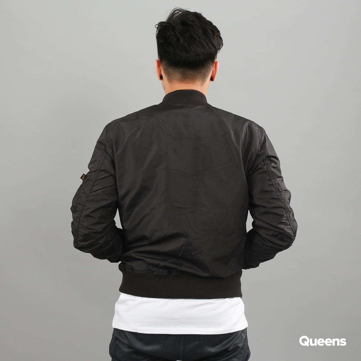 Vindjakke Alpha Industries MA - 1 TT Sort | 191103 03, 1