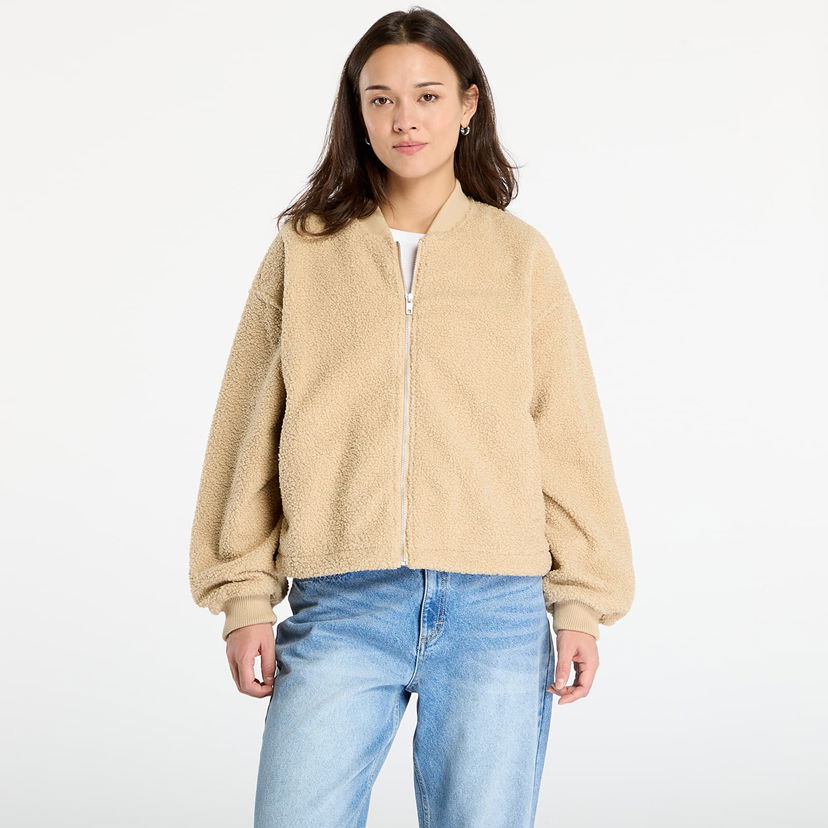 Bomberjakke Urban Classics Union Structured Bomber Jacket Beige | TB8108-03738