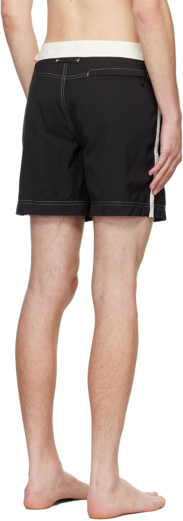 Badetøj Tom Ford TOM FORD Nylon Contrast Swim Shorts Sort | BSS002-FMN067, 2