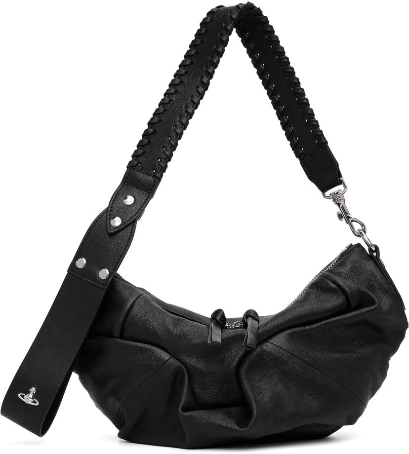 Skuldertaske Vivienne Westwood Vivienne Westwood Agnes Small Shoulder Bag Sort | 46030009W-L00BX-