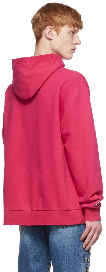 Sweatshirt We11done Cotton Hoodie Lyserød | WD-TH1-22-549-U-HP, 2