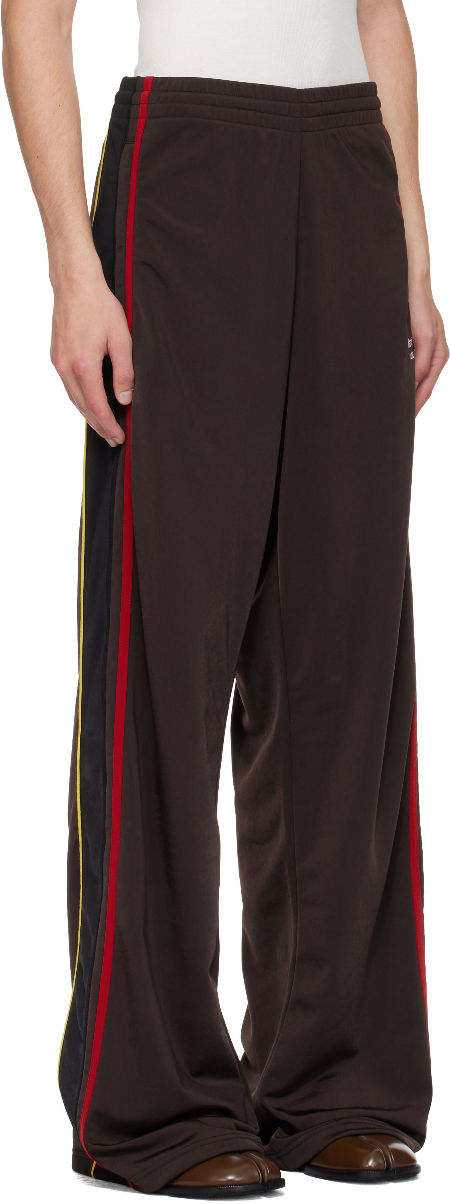 Joggingbukser Martine Rose Martine Rose Wide Leg Track Pants Brun | 167JT12722, 1