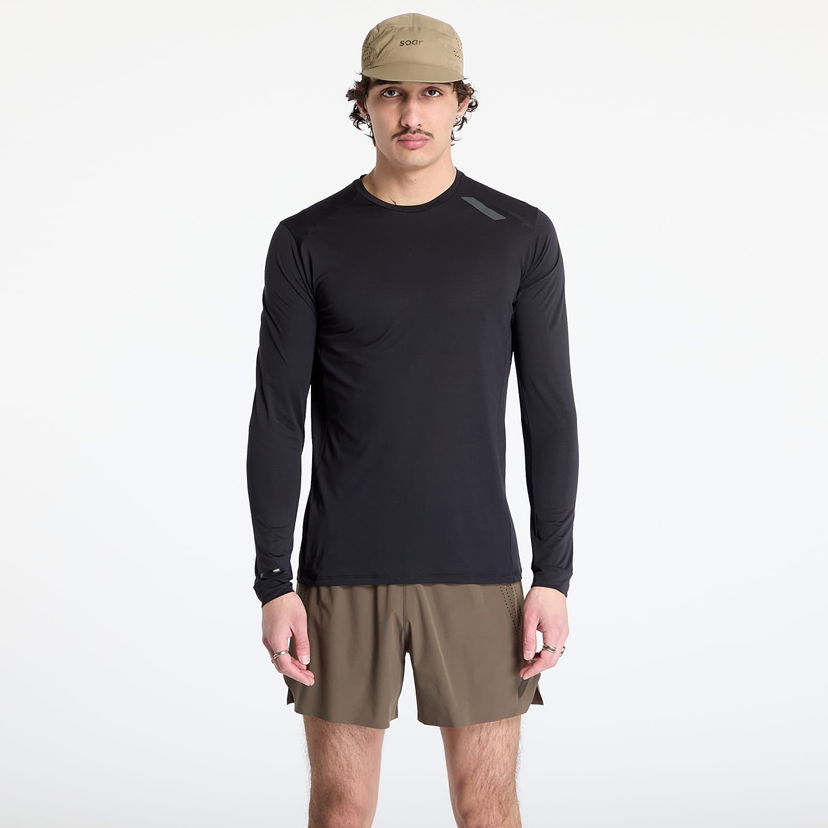 T-shirt Soar Running SOAR Running Tech Long Sleeve Tee Sort | SS25-SLS4M-BLK
