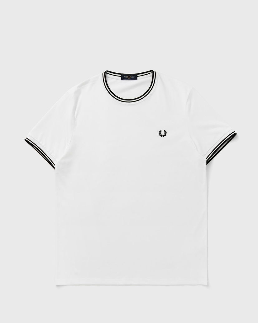 T-shirt Fred Perry Twin Tipped T-Shirt Hvid | M1588V-100